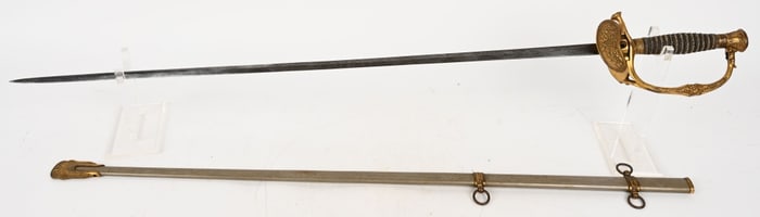 INDIAN WARS M1860 STAFF OFFICERS SWORD ARMSTRONG
