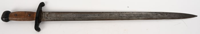 JAPANESE ARTILLERY SHORT SWORD MEIJI 23 / 1890