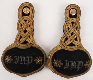 INDIAN WARS OFFICERS MAJOR IRP SHOULDER PADDLES