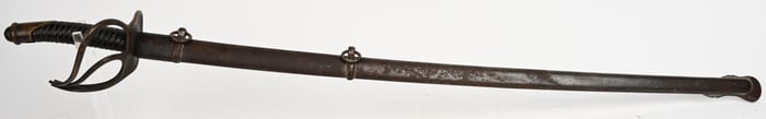 CIVIL WAR CAVALRY SWORD TAKEN AT BRANDY STATION