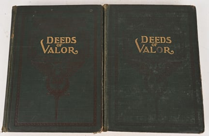 CIVIL WAR DEEDS OF VALOR MEDAL OF HONOR BOOKS