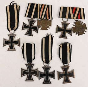 WWI IMPERIAL GERMAN IRON CROSS 2ND CLASS MEDAL LOT