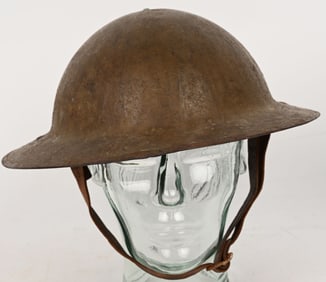 WWI US BRITISH MADE DOUGHBOY M-1917 HELMET WW1