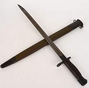 WW1 M1917 BAYONET BY REMINGTON w/ SCABBARD WWI