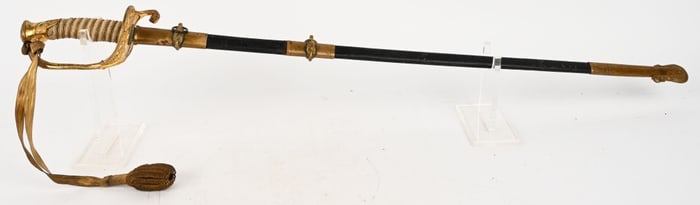 WW1 US NAVY NAMED OFFICERS SWORD BY HORSTMAN WWI