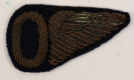 WW1 US ARMY AIR SERVICE OBSERVOR PILOT HALF WING