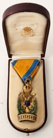 WW1 AUSTRIAN ORDER OF THE IRON CROWN IN CASE WWI