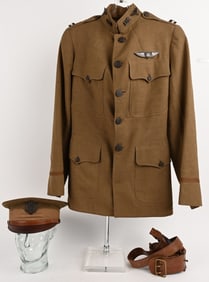 WWI US. ARMY AIR SERVICE PILOT UNIFORM W WINGS WW1