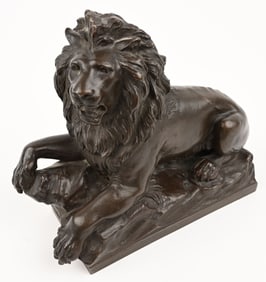 WWI IMPERIAL GERMAN BRONZE COLOSSAL LION WAR