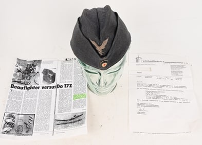 WWII NAZI GERMAN LUFTWAFFE EM/NCO'S OVERSEAS CAP