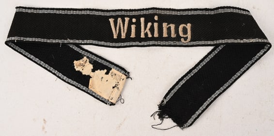 WWII NAZI GERMAN RZM WAFFEN SS WIKING CUFFTITLE