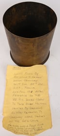 WW1 RARE IMPERIAL GERMAN TRENCH MORTER SHELL WWI