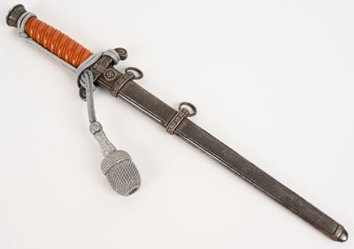 WWII NAZI GERMAN ARMY OFFICERS DAGGER WW2