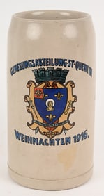 WW1 IMPERIAL GERMAN RECOVERY BATTALION STEIN WWI