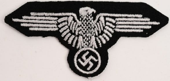 WWII NAZI GERMAN WAFFEN SS SLEEVE EAGLE WW2