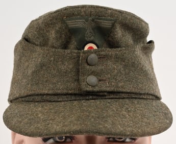 WWII NAZI GERMAN EM/NCO'S M43 FIELD CAP WW2