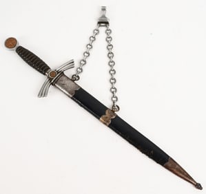 WWII NAZI GERMAN LUFTWAFFE FIRST PATTERN DAGGER