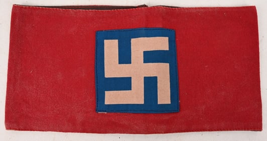 WW2 DUTCH NATIONAL SOCIALIST WORKERS PARTY ARMBAND
