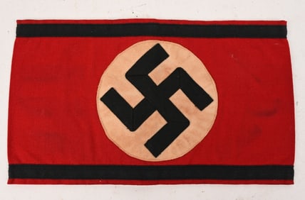 WWII NAZI GERMAN WAFFEN SS COTTON ARMBAND WW2