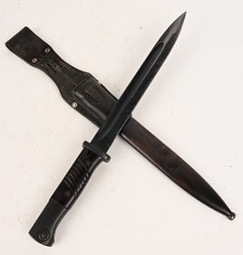 WWII NAZI GERMAN MAUSER K-98 BAYONET & SCABBARD