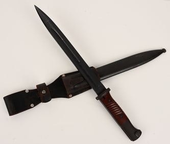 WWII NAZI GERMAN WAFFEN SS BAYONET W MARKED FROG