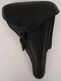 WWII NAZI GERMAN P08 LUGER HOLSTER BY GYX 1942 WW2