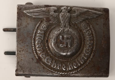 WWII NAZI GERMAN WAFFEN SS BELT BUCKLE RODO WW2