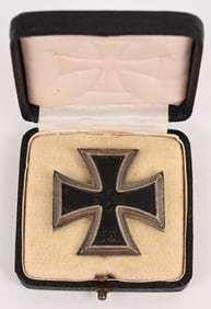 WWII NAZI GERMAN CASED 1ST CLASS IRON CROSS WW2