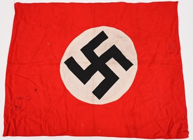 WWII NAZI GERMAN NSDAP SMALL FLAG / BANNER WW2