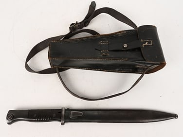 WWII NAZI GERMAN K98 BAYONET GRENADE POUCH WW2