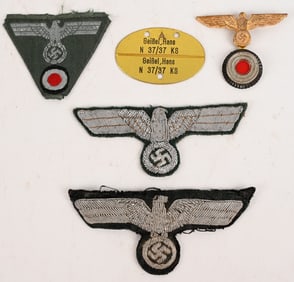 WWII NAZI GERMAN WEHRMACHT KRIEGSMARINE LOT WW2