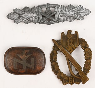 WWII NAZI GERMAN CLOSE COMBAT INFANTRY BADGE LOT