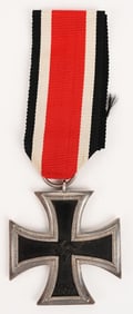 WWII NAZI GERMAN IRON CROSS ROUND 3 VARIANT WW2