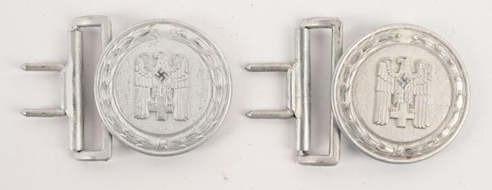WWII NAZI GERMAN RED CROSS LEADERS BELT BUCKLE LOT