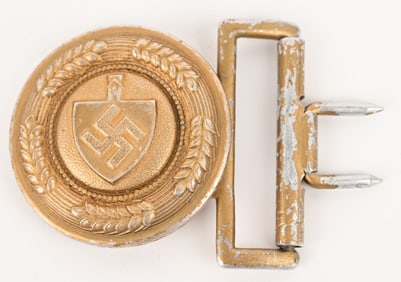 WWII NAZI GERMAN GENERALS RAD BELT BUCKLE WW2