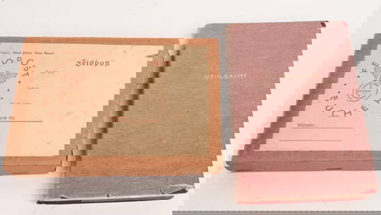 WWII NAZI MEIN KAMPF RED COVER SOLDIER EDITION WW2: Original RARE GERMAN 1940 RED COVER SOLDIER EDITION OF ADOLF HITLERS &#8220;MEIN KAMPF&#8221; Adolf Hitler&#8217;s autobiography and political manifesto. The copy that is offered for sale was publishe