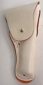 WWII MILITARY POLICE USMC .45 WHITE HOLSTER WW2