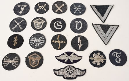 WWII NAZI GERMAN LUFTWAFFE SPECIALTY RATE LOT WW2