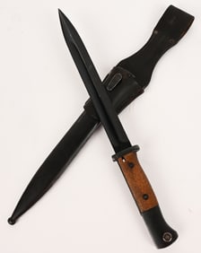 WWII NAZI GERMAN K98 COMBAT BAYONET HORSTER 1938