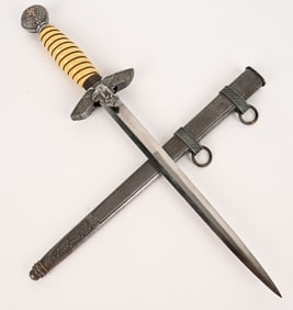 WWII NAZI GERMAN 2ND MODEL LUFTWAFFE DAGGER WW2