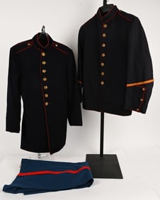 WW1 & WWII US MARINE CORPS DRESS UNIFORM LOT WWI