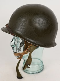 WWII US M1 HELMET W PARATROOPER WESTINGHOUSE LINER