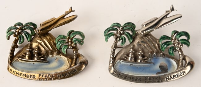 WWII REMEMBER PEARL HARBOR SWEETHEART JEWELRY PIN