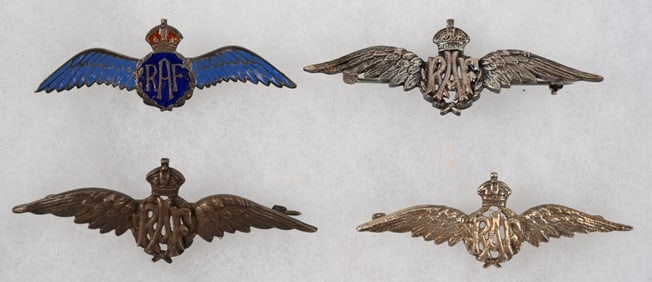WW2 BRITISH ROYAL AIR FORCE SWEETHEART PILOT WINGS