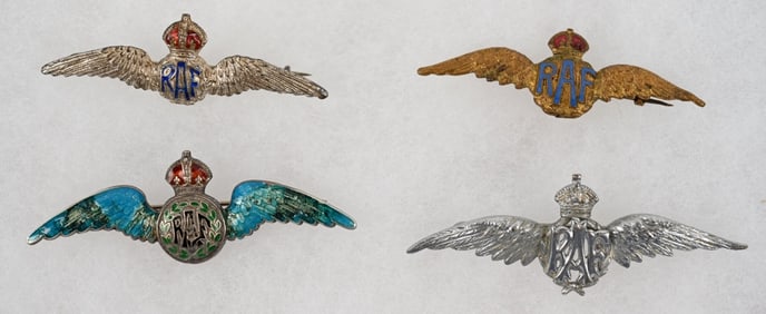 WW2 BRITISH ROYAL AIR FORCE SWEETHEART PILOT WINGS