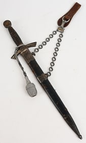 WWII NAZI GERMAN LUFTWAFFE 1st MODEL DAGGER ALCOSO