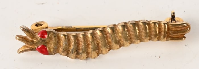 WWII USAAF AIR CORPS IRVING CATERPILLAR CLUB PIN