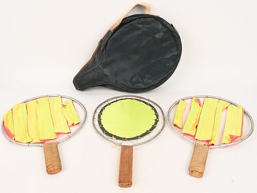 USN AIRCRAFT CARRIER LANDING SIGNAL PADDLES LSO