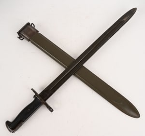 WWII US M1 GARAND BAYONET 16" UFH DATED 1942 WW2