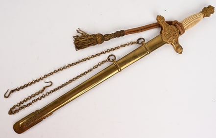 WWII SPANISH AIR FORCE OFFICERS DAGGER W/ KNOT WW2